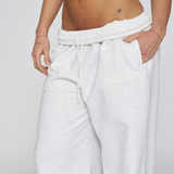 Heavyweight sweatpants - White Marle