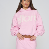Heavyweight Adjustable Hoodie - Pink
