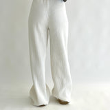 Natural Ribbed Pant