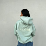 Sage Puff Boxy Oversized Hood