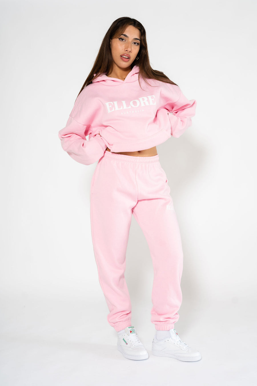 Baby Pink Oversized Hood