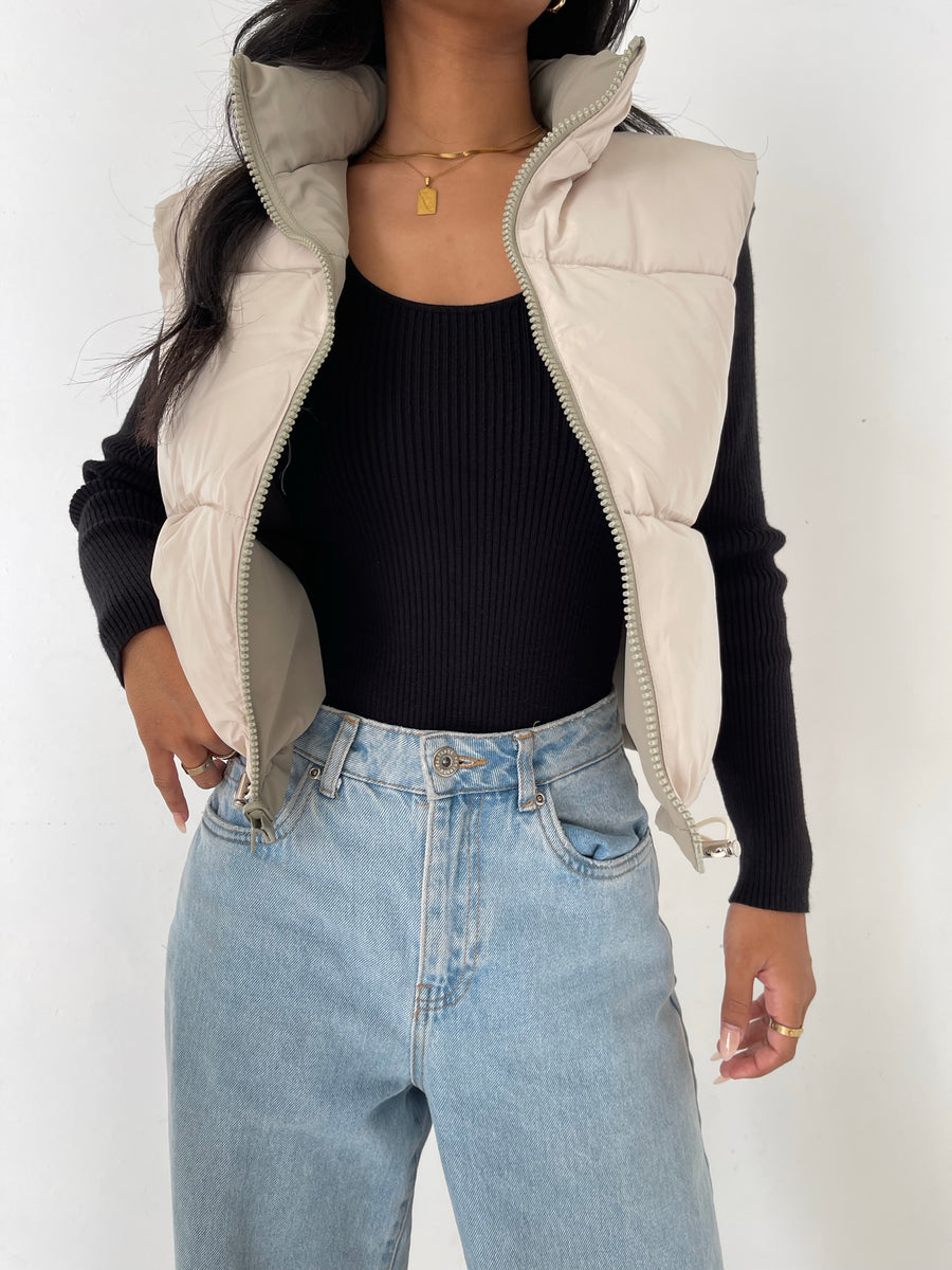 Black Rib Bodysuit